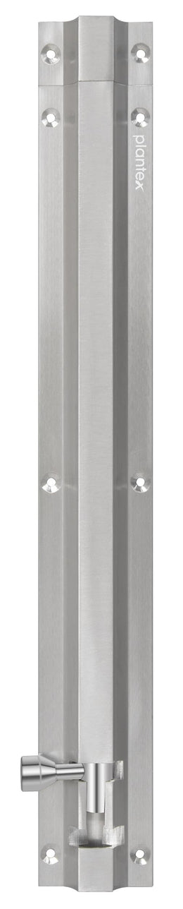 Plantex Stainless Steel 12 inch Tower Bolt/Tower Bolt for Home,Offices Doors and Windows/Tower Bolt for Main Door/Door Latch/Kundi/Chitakini/Door Latch for Windows (Chrome, Pack of 1)