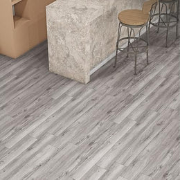 Plantex SPC Tiles for Floors/Interlocking Sound Insulated Flooring Planks/Click N Lock Wooden Flooring for Bedroom/Kitchen-60 Square Feet/20 Tiles,Classic Scarbo-DIY Installation(Water&Fire Resistant)