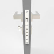 Plantex Main Door Lock for Home/Mortise Lock for Door with 3 Years of Warranty - Robust Door Lock for Home with Brass Lock Body & Cylinder (7052 - Chrome & Matt)