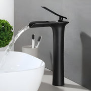 Plantex Designer Pure Brass High Neck Pillar Water Tap for Wash Basin/Single Handle Hot & Cold Basin Mixer ÃƒÂ¢Ã¢â€šÂ¬Ã¢â‚¬Å“ (Black)