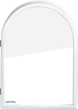 Plantex Forever Multi-Purpose Plastic Bathroom Cabinet with Mirror Door/wash basin cabinet Bathroom Accessories (ARC-White).