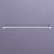 Plantex Stainless Steel Towel Hanger for Bathroom/Single Towel Rod/Towel Bar/Bathroom Accessories (18 Inch-Chrome - 1004)