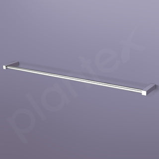 Plantex Stainless Steel Towel Hanger for Bathroom/Single Towel Rod/Towel Stand for Kitchen/Bathroom Accessories (24-inch) Chrome