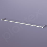 Plantex Stainless Steel Towel Hanger for Bathroom/Single Towel Rod/Towel Stand for Kitchen/Bathroom Accessories (24-inch) Chrome