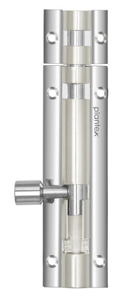 Plantex Heavy-Duty Door Lock - Main Door Lock Set with 3 Keys/5 inch Door Stopper for Home Hydraulic/4 inch Tower Bolt for Home/Offices/Door Latch Ã¢â‚¬â€œ Combo (Satin)