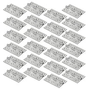 Plantex Door Hinges 3 inch x 16 Gauge/1.5 mm Thickness/Hinges for Main Door/Butt Hinge for Home/Office/Hotel/Soft Movement Hinges  - Pack of 24 (Satin Matt )