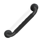 Plantex 304 Stainless Steel Grab Bar for Toilet with Grip/13 inch Anti-Slip Handle for Bathroom Support - Pack of 1 (Black)