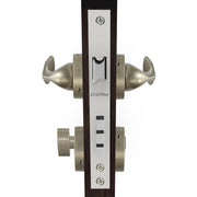 Plantex Main Door Lock/Mortise Lock for Door with 3 Years of Warranty - Robust Door Lock for Home with Brass Lock Body & Cylinder(7106 - Satin White)