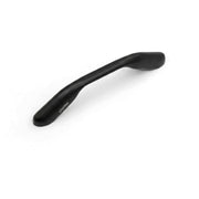 Plantex Cabinet Handle/96mm Handle for Wardrobe/Kitchen Handle/Pull-Push Handle for Home/Office - Pack of 1 (Black)