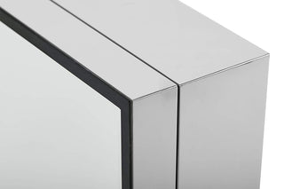 Planet Platinum 304 Grade Stainless Steel Bathroom Mirror Cabinet (Size 14 X 21 Inches) Bathroom Cabinet with Mirror/Bathroom Accessories