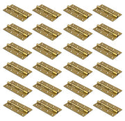 Plantex Heavy Duty Stainless Steel Door Hinges 5 inch x 12 Gauge/2.5 mm Thickness Home/ Office/ Hotel for Main Door/ Bedroom/ Kitchen/ Bathroom - Pack of 24 (Brass Antique )