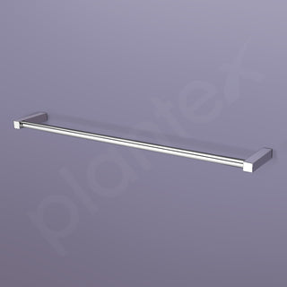 Plantex Stainless Steel Towel Hanger for Bathroom/Single Towel Rod/Towel Bar/Bathroom Accessories (18 Inch-Chrome - 1004)