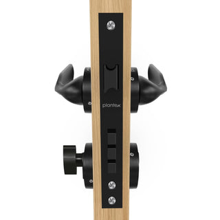 Plantex Heavy Duty Door Lock - Main Door Lock Set with 3 Keys/Mortise Door Lock for Home/Office/Hotel (7106 - Black)