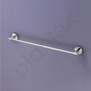 Plantex 304 Grade Stainless Steel Towel Holder in Bathroom/Single Towel Rod for Bathroom/Cloth Hanger/Bathroom Accessories - Nipron (Chrome - 24 inch)