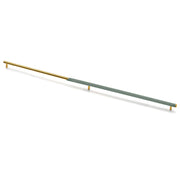 Plantex Stainless Steel & Aluminium Cabinet Handle/900mm Wardrobe Handle for Home/Cupboard Door Pull-Push Handles for Hotel/Office - Pack of 1 (Green & Gold)