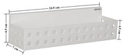 Plantex Magnetic Refrigerator Shelf/Storage Magnetic Spice Rack for Fridge/Magnetic Shelf for Fridge/Organiser for Refrigerator