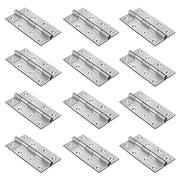 Plantex Heavy Duty Stainless Steel Door Hinges 5 inch x 12 Gauge/2.5 mm Thickness Home/Office/Hotel/Door Hinges for Main Door/Kabza/Soft Movement Door Hinges - Pack of 12 (Satin Matt )