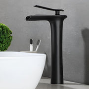 Plantex Designer Pure Brass High Neck Pillar Water Tap for Wash Basin/Single Handle Hot & Cold Basin Mixer ÃƒÂ¢Ã¢â€šÂ¬Ã¢â‚¬Å“ (Black)