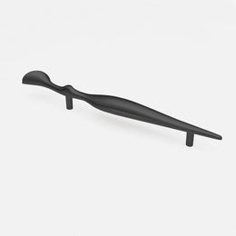 Plantex Cabinet Handle/96mm Handle for Cabinet/Wardrobe Handle/Door Pull-Push Handle for Home/Office - Pack of 1 (Black)