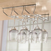 Plantex Wine Glass Rack/Holder Upside Down Hanging Organizer/Glass Hanging Stand for Pubs/Kitchen/Bars (L15.5 x W13 Inches - Triple Line)