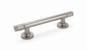 Plantex Main Door Handle/Pull & Push Handles for All Doors of House, Office, Hotels/200mm Wooden & Glass Door Handle - Pack of 1 (Satin Steel & Chrome)