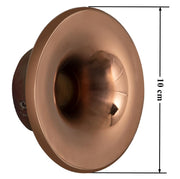 Plantex Stainless Steel Glass Door Handle/Pull-Push Knob for Handle/Heavy Duty 100 mm Main Glass Door Knob Handle - Pack of 1 (PVD Rose Gold)