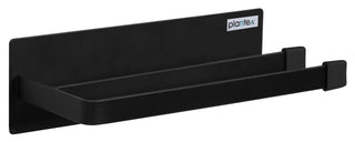 Plantex Magnetic Double Napkin Holder/Towel Holder/Towel Hanger/Stand for Bathroom/Bathroom Accessories - (Black)