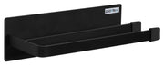 Plantex Magnetic Double Napkin Holder/Towel Holder/Towel Hanger/Stand for Bathroom/Bathroom Accessories - (Black)