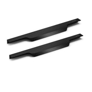 Plantex Profile Handle for Kitchen Cabinet/12 Inch Alluminium Drawer Profile Handle/Wardrobe Pull Handle for Home/Office/Hotel - Pack of 2 (Black)