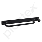 Plantex Towel Holder for Bathroom/Stainless Steel 9 inch Towel Rod/Towel Bar/Towel Hanger/Bathroom Accessories -Pack of 1 (Black)