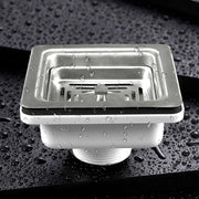 Plantex Coupling for Kitchen Sink/4.5 Inch Stainless Steel Waste Coupling/Square Shape Coupling - Pack of 1 (Matt Finish)