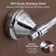 Plantex 304 Grade Stainless Steel Bathroom Single Towel Rod/Towel Stand/Towel Hanger/Bathroom Accessories, Niko (24-inch Chrome)