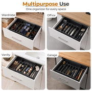 Plantex Expendable Cutlery Tray/Spoon Organiser for Kitchen Drawer