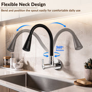 Plantex Flexible Sink Cock for Kitchen/Sink Tap with Pull Down Sprayer