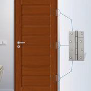 Plantex Hinges for Main Door/Heavy Duty Stainless Steel Door Butt Hinge 5 inch x 12 Gauge/2.5 mm Thickness Home/Office/Hotel for Door/Kabja for Bedroom/Kitchen/Bathroom - Pack of 4 (Satin Matt)