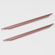 Plantex Profile Handle for Kitchen Cabinet/30 Inch Alluminium Drawer Profile Handle/Wardrobe Pull Handle for Home/Office/Hotel - Pack of 2 (Rose Gold)