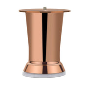 plantex Heavy Duty Round 4 inch Spare Sofa Legs for Bed Furniture/Sofa Legs for Furniture Fitting/Table Legs/Sofa Leg Set of 2 pcs (Rose Gold)