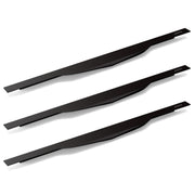 Plantex Profile Handle for Kitchen Cabinet/24 Inch Aluminium Drawer Profile Handle/Wardrobe Pull Handle for Home/Office/Hotel - Pack of 3 (Black)