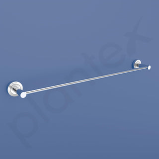 Plantex Stainless Steel Single Towel Rod for Bathroom/Towel Holder/Bathroom Hangers for Clothes/Bathroom Accessories (24 - Inch) Chrome Finish