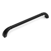 Plantex Cabinet Handle/160mm Handle for Drawer/Wardrobe/Kitchen Handle/Pull-Push Handle for Home/Office - Pack of 1 (Black)