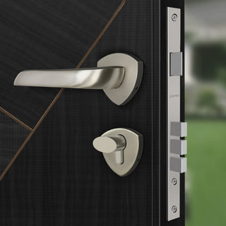 Plantex Door Lock-Fully Brass Main Door Lock with 4 Keys/Mortise Door Lock for Home/Office/Hotel (Sumer-3058, Matt)