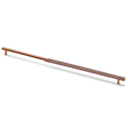 Plantex Stainless Steel & Aluminium Cabinet Handle/450mm Wardrobe Handle for Home/Cupboard Door Pull-Push Handles for Office - Pack of 1 (Rose Gold)