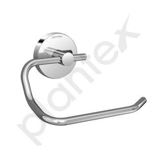 Plantex Smero Pure Brass Toilet Paper Holder/Tissue Paper Stand for Washroom/Bathroom - Circle (Chrome)