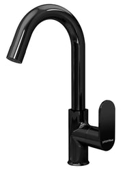 Plantex Pure Brass Sink Tap for Wash Basin/360° Swivel Spout for Kitchen Sink Tap with Water Saving Aerator/7 Year Warranty by Plantex (ORN-212-PVD Black)