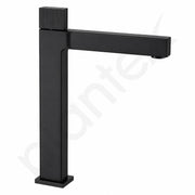 Plantex Wash Basin Mixer Tap/Brass Thermostatic Hot & Cold Basin Mixer Faucet/Deck Mount Pillar Spout for Bathroom Sink - Pack of 1 (4605, Black Matt)