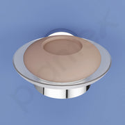 Plantex Pure Brass Soap Dish for Bathroom/Soap Stand for Washbasin/Soap Holder/Case/Bathroom Accessories - (Smero, Chrome)