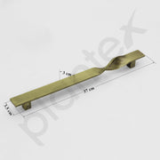 Plantex Heavy Duty Main Door Handle/14 Inch Door Handle for Main Door/Pull-Push Door Handle for Wooden & Glass Door - Pack of 1 (S-110-Brass Antique) - 3 Years Warranty