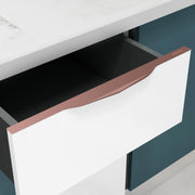 Plantex Profile Handle for Kitchen Cabinet/26 Inch Aluminium Drawer Profile Handle/Wardrobe Pull Handle for Home/Office/Hotel - Pack of 1 (Rose Gold)