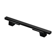 Plantex Cabinet Handle/160mm Handle for Cabinet/Door Pull-Push Handle for Home/Office/Hotel - Pack of 1 (Black)