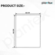 Plantex Unframed Unframed Rectangle Mirror for Wall/Mirror with Beveled Smooth Edges/Mirror for Bathroom/Dressing Room/Living Room/Bedroom/Entryway - (15x18 Inch)